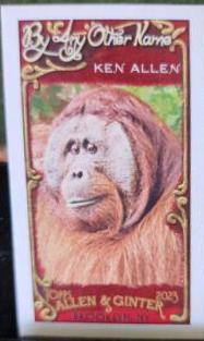 Ken Allen #BAN-9 Baseball Cards 2023 Topps Allen & Ginter By Any Other Name Mini