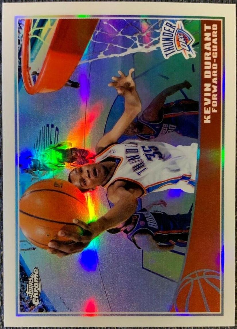 Kevin Durant #/25 popular SUPER RARE Refractor Suns