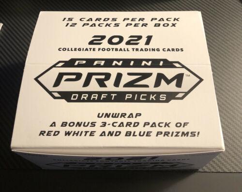 Retail Box Football Cards 2021 Panini Prizm Draft Picks