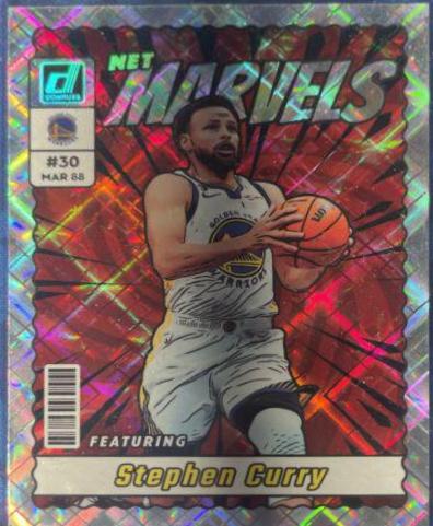 Stephen Curry Donruss Net Marvels shops PSA 9 MINT!!!