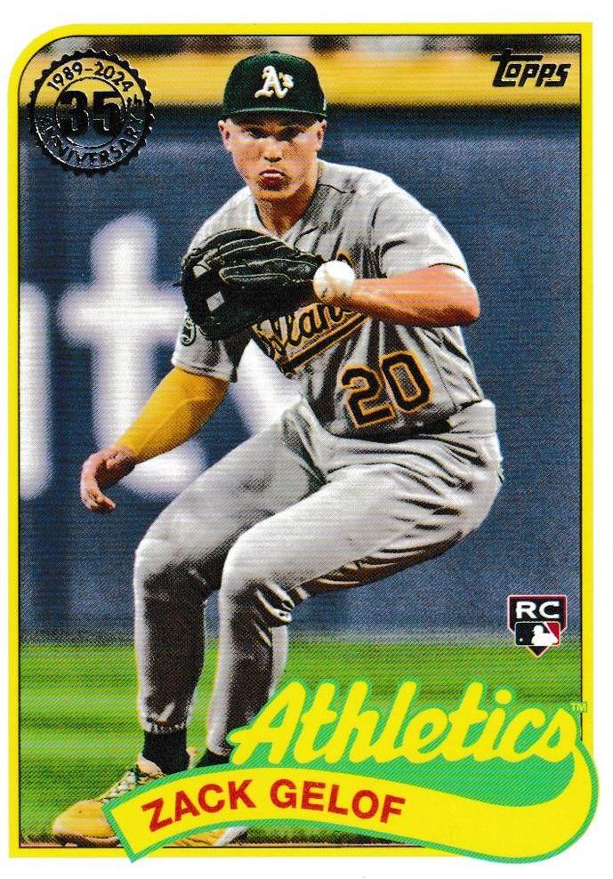 Zack Gelof #89B-90 Prices [Rookie] | 2024 Topps 1989 | Baseball Cards