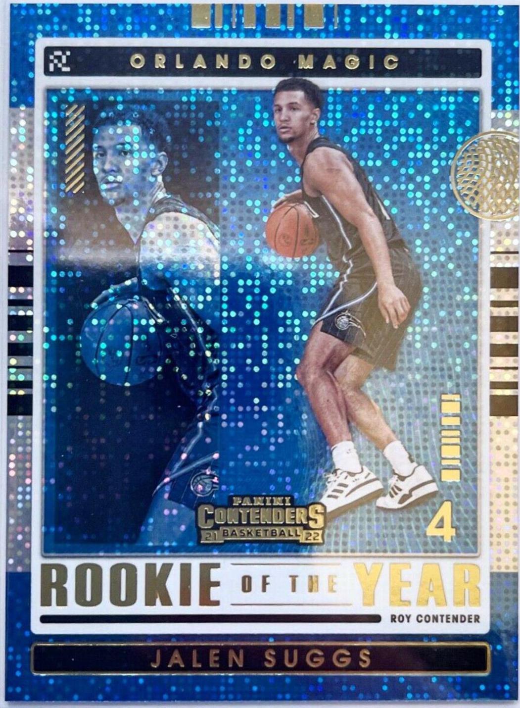 Jalen Suggs #5 Basketball Cards 2021 Panini Contenders Rookie of the Year