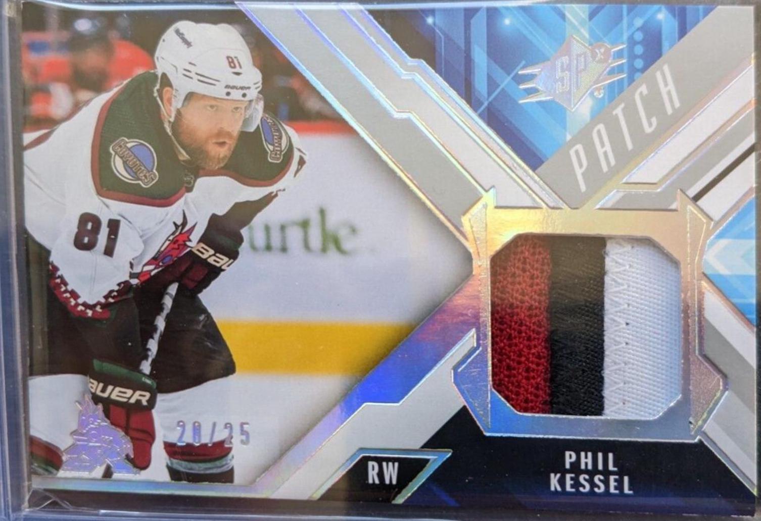 Phil Kessel #J-KE Hockey Cards 2021 SPx Jersey