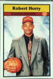 Robert Horry #3 Basketball Cards 1992 Panini Sticker