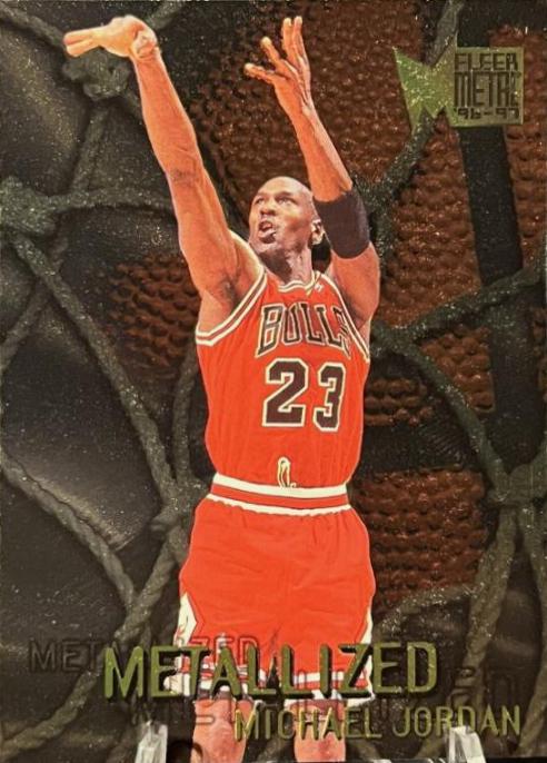 Fleer metal michael jordan on sale