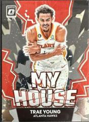 Trae Young #7 Basketball Cards 2022 Panini Donruss Optic My House Prices