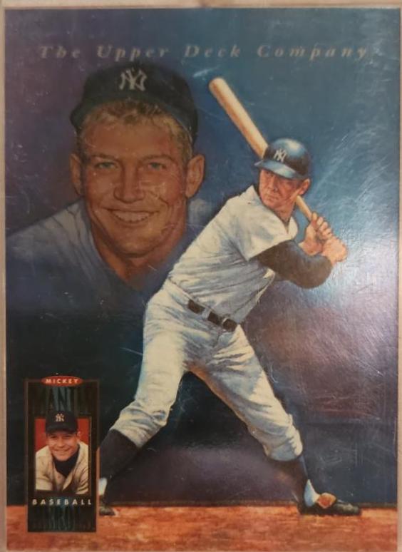 Mickey Mantle [Checklist] #72 Baseball Cards 1994 Upper Deck Mantle Heroes