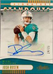 Josh Rosen #SS-JR Football Cards 2019 Panini Absolute Signature Standouts Prices