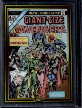 Giant-size Avengers 4 #MG-10 Marvel 2024 Topps Chrome Giant-size 50th Anniversary