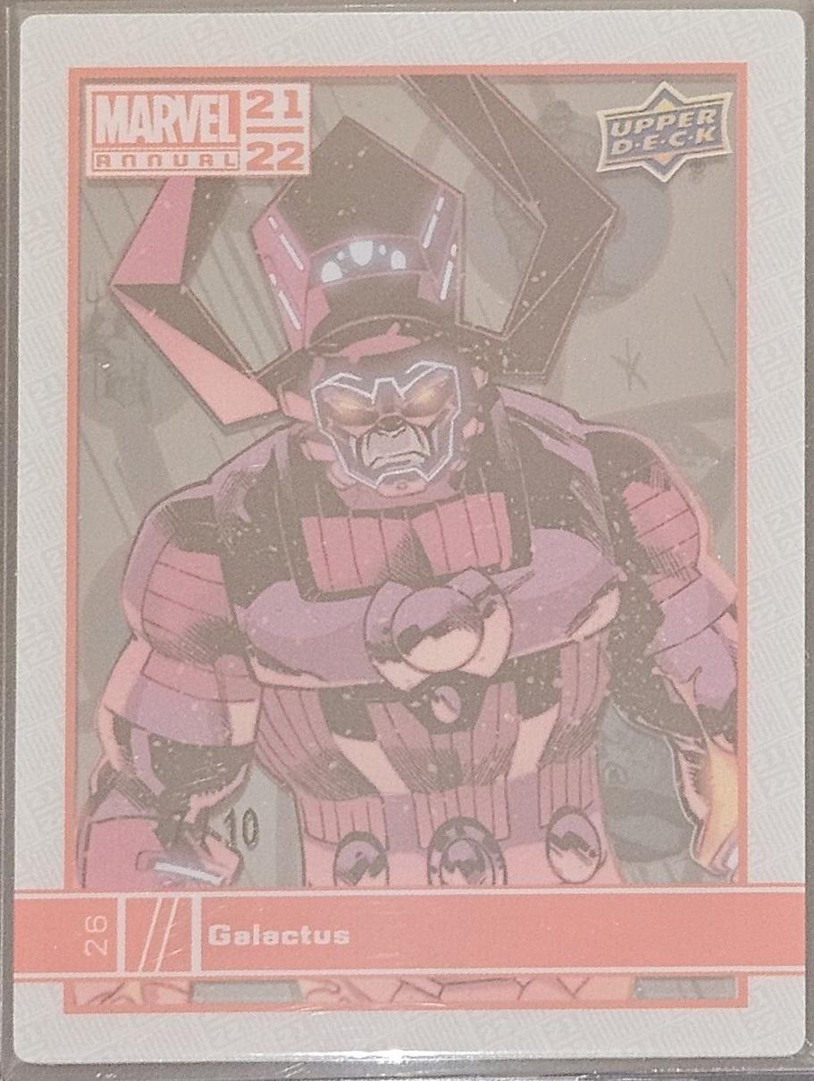 Galactus [Crystal Clear] #26 Marvel 2021 Upper Deck Annual