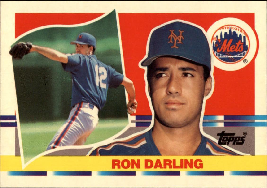 Ron Darling #113 Baseball Cards 1990 Topps Big Baseball