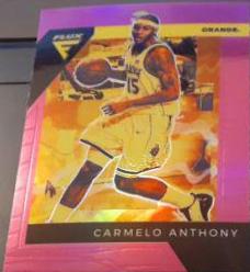 Carmelo Anthony [Pink] #23 Basketball Cards 2022 Panini Chronicles Draft Picks Flux