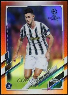 Alejandro Marques [Orange] #83 Soccer Cards 2020 Topps Chrome UEFA Champions League