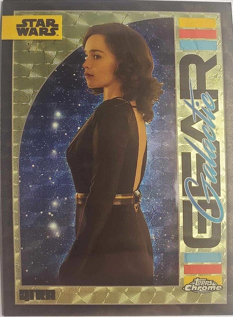 Qi'ra [Superfractor] #GG-13 Star Wars 2024 Topps Chrome Galactic Gear