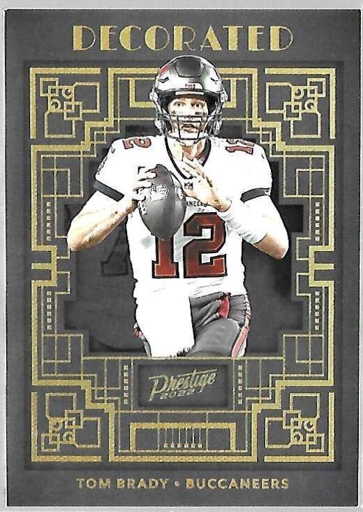 Tom Brady 2022 outlet Prestige “Decorated” SSP CASE HIT (RARE)