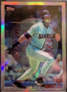 1998 Topps Finest Ken Griffey Jr Refractor PSA orders 9