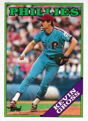 Kevin Gross #20 Baseball Cards 1988 Topps