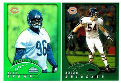 Brian Urlacher #57 Football Cards 2002 Topps Chrome Prices