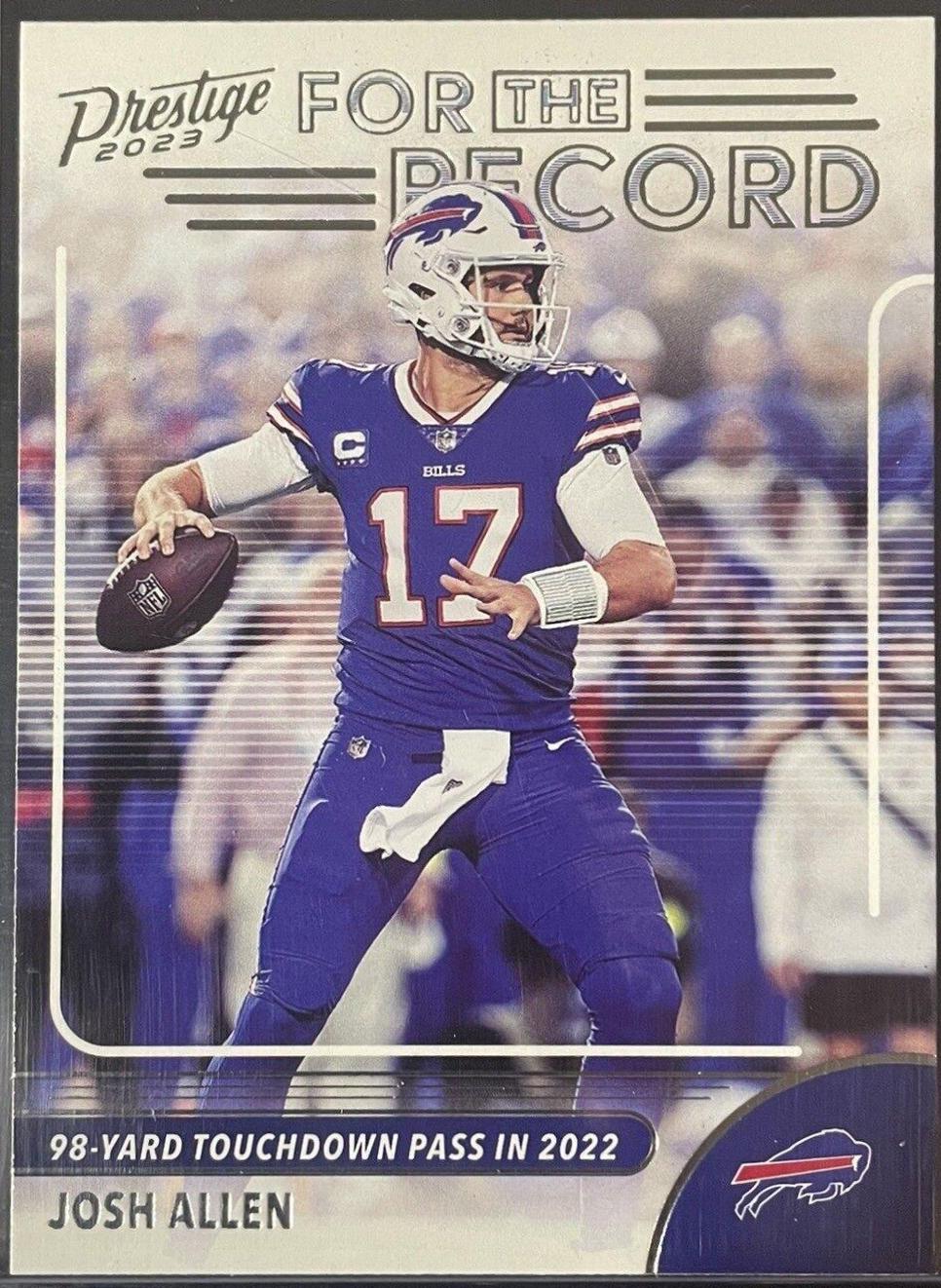 Josh hot Allen Rookie Prestige Passport Buffalo Bills SGC 10