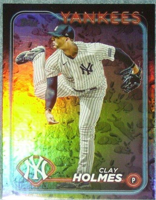 Clay Holmes [Rabbits] 247 Prices 2024 Topps Holiday Baseball Cards