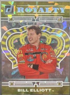 Bill Elliott [Cracked Ice] #R5 Racing Cards 2023 Panini Donruss NASCAR Royalty