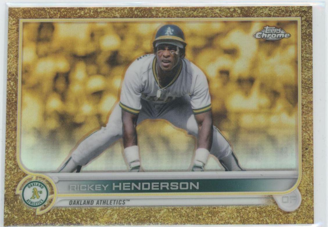 Rickey Henderson #38 Prices | 2022 Topps Gilded Collection | Baseball Cards