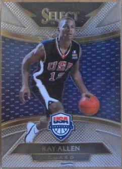 Ray Allen #235 Basketball Cards 2014 Panini Select