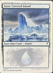 Snow-Covered Island #117 Magic Mystery Booster 2 Prices