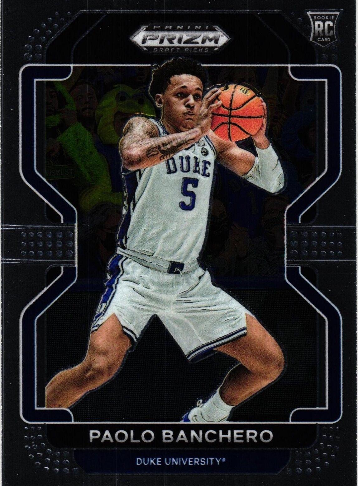 PAOLO BANCHERO 2022-23 Prizm Draft Picks White outlets Sparkle SSP #52 Duke Magic