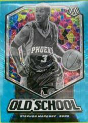 Stephon Marbury [Blue Fluorescent] #9 Basketball Cards 2019 Panini Mosaic Old School Prices