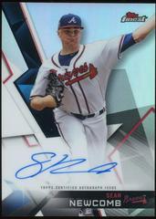 Sean Newcomb [Red Refractor] #SN Baseball Cards 2018 Topps Finest Autographs Prices