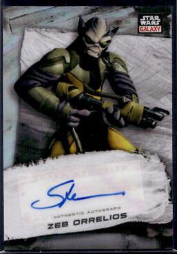 Steve Blum #GA-SBL Star Wars 2022 Topps Galaxy Chrome Autograph