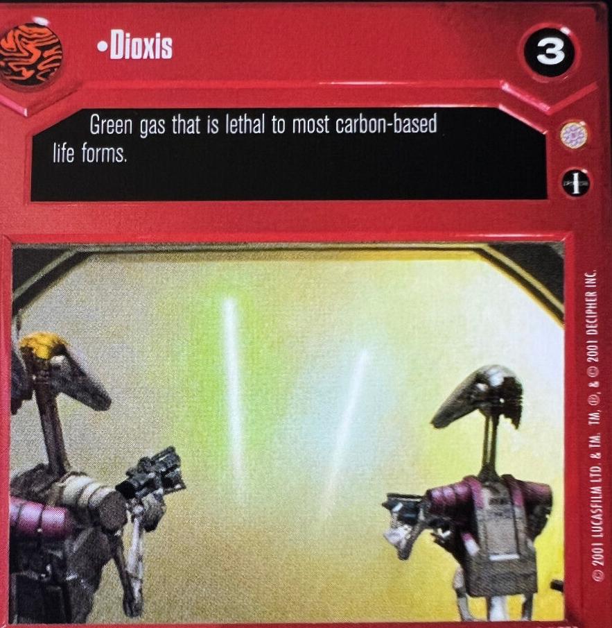 Dioxis [Limited] Star Wars CCG Coruscant