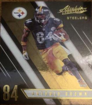 Antonio Brown #17 Football Cards 2016 Panini Absolute