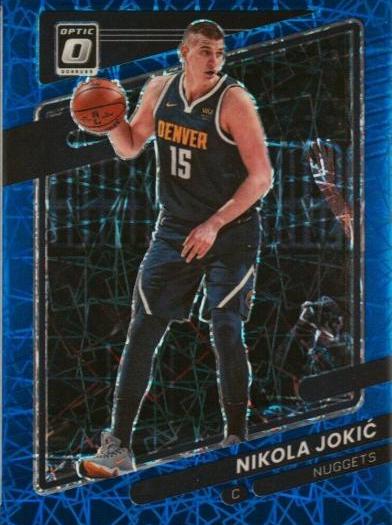 Nikola Jokic Blue Velocity Prices Panini Donruss Optic