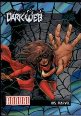 Ms. Marvel [Turquoise] #DW-16 Marvel 2023 Upper Deck Annual Dark Web Prices