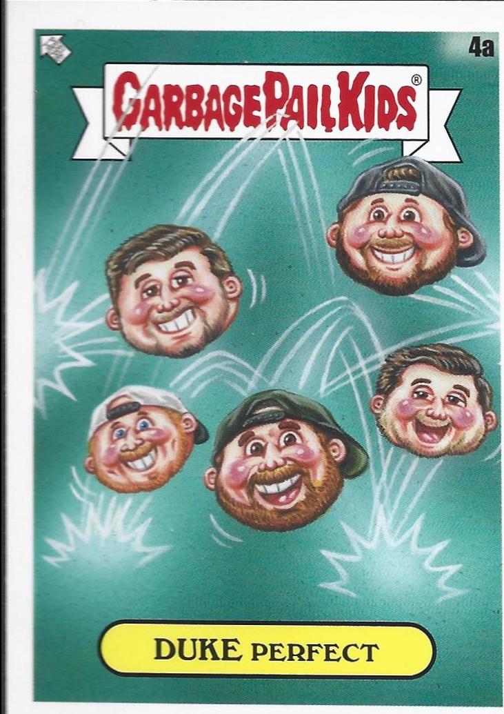 Duke Perfect #4A Garbage Pail Kids at Play Ill Influencers