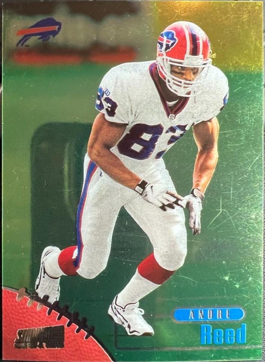 Andre Reed [One of a Kind] #5 Football Cards 1998 Stadium Club