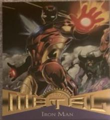 Iron Man #8 Marvel 2013 Fleer Retro Metal