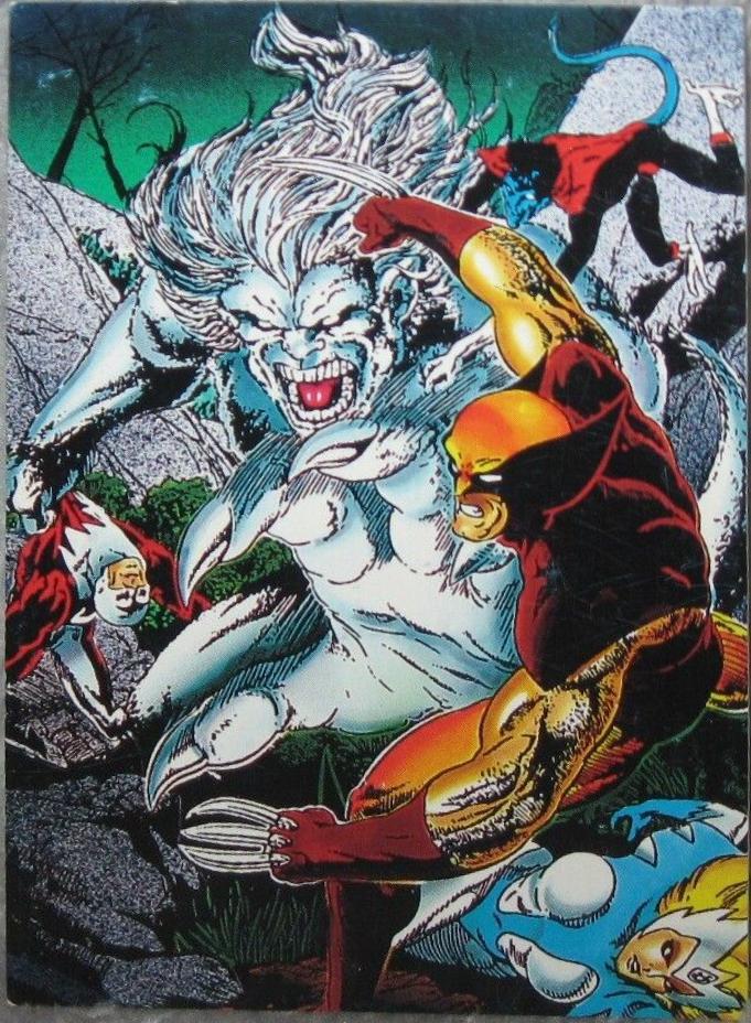 Old Ties #42 Marvel 1992 Comic Images Wolverine From Then 'Til Now II