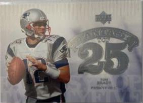 TOM outlet BRADY 2006 UPPER DECK FANTASY TOP 25 PATRIOTS CSG 10 GEM MINT