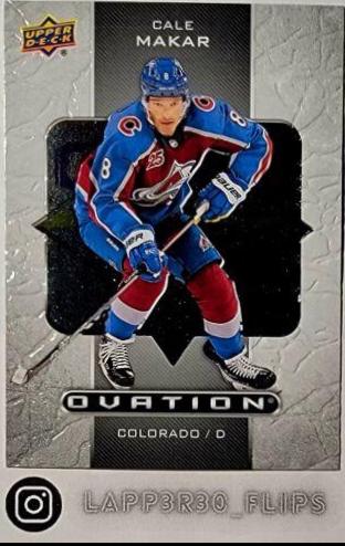 Cale Makar #O-15 Hockey Cards 2020 Upper Deck Ovation