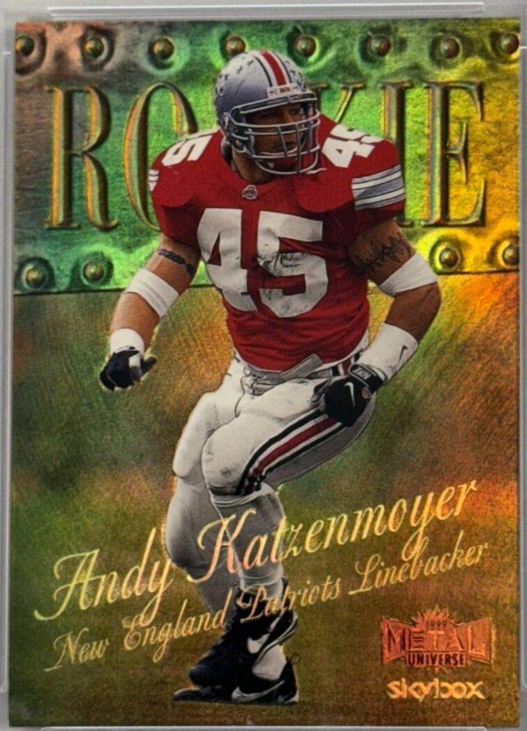 Andy Katzenmoyer [Precious Metal Gems] #241 Football Cards 1999 Metal Universe