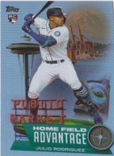 Julio store Rodriguez Topps Series 3 update home field advantage