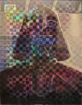 Darth Vader [X-Fractor] #AS-4 Star Wars 2024 Topps Chrome Galaxy Art of the Sith