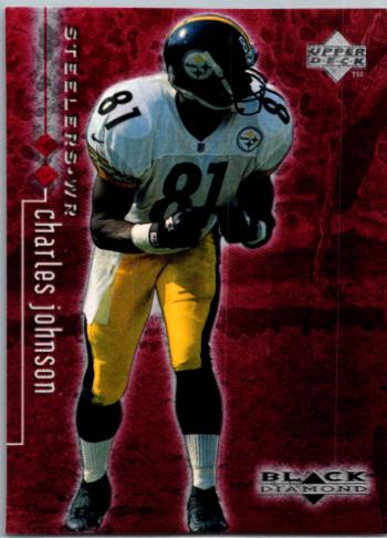 Charles Johnson [Double] #69 Football Cards 1998 Upper Deck Black Diamond Rookies