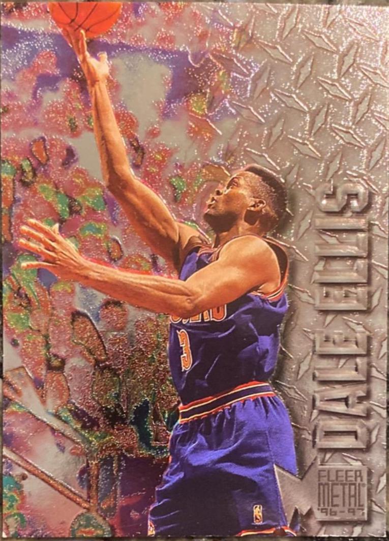 Dale Ellis #165 Basketball Cards 1996 Fleer Metal