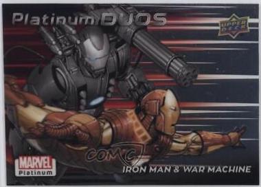 Iron Man / War Machine #PD4 Marvel 2023 Upper Deck Platinum Duos