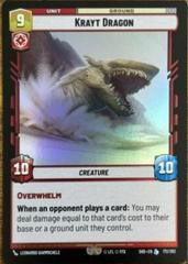 Krayt Dragon [Foil] #172 Star Wars Unlimited: Shadows of the Galaxy Prices