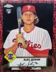 Alec Bohm [Black Red Mini Diamond] #1 Baseball Cards 2021 Topps Chrome Platinum Anniversary Prices